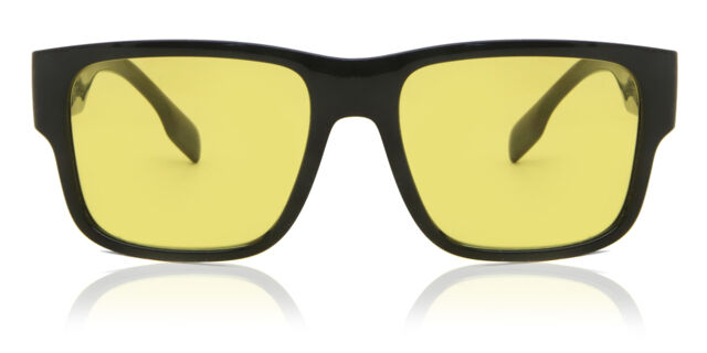Burberry BE4358 KNIGHT 300185 Square Black Sunglasses  display picture 2