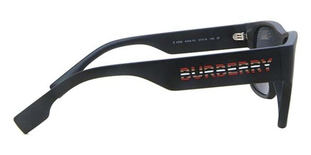 Burberry BE4358 KNIGHT Polarized 346481 Square Black  display picture 1