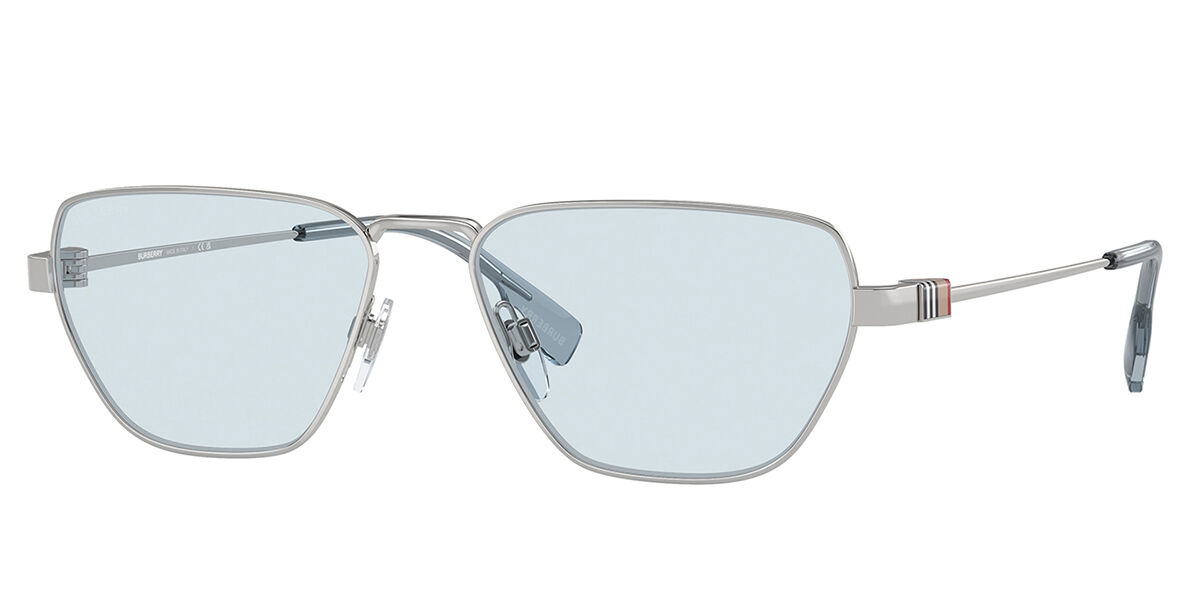 Burberry BE3146 110971 Geometric Light Gold Sunglasses