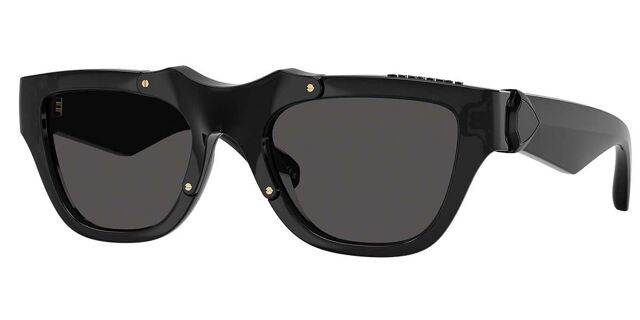 Burberry BE4445U 411287 Square Transparent Grey Sunglasses  display picture 2
