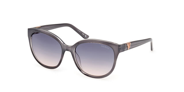 Guess GU7877 20W Oval Transparent Grey Sunglasses  display picture 1