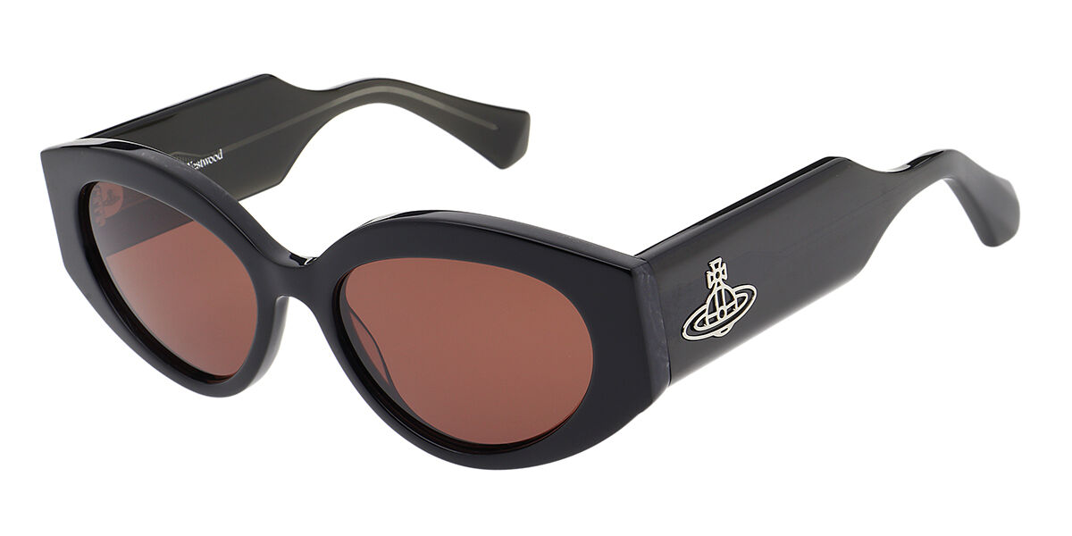 Vivienne Westwood Oval Sunglasses – 100% UV Protection & Free