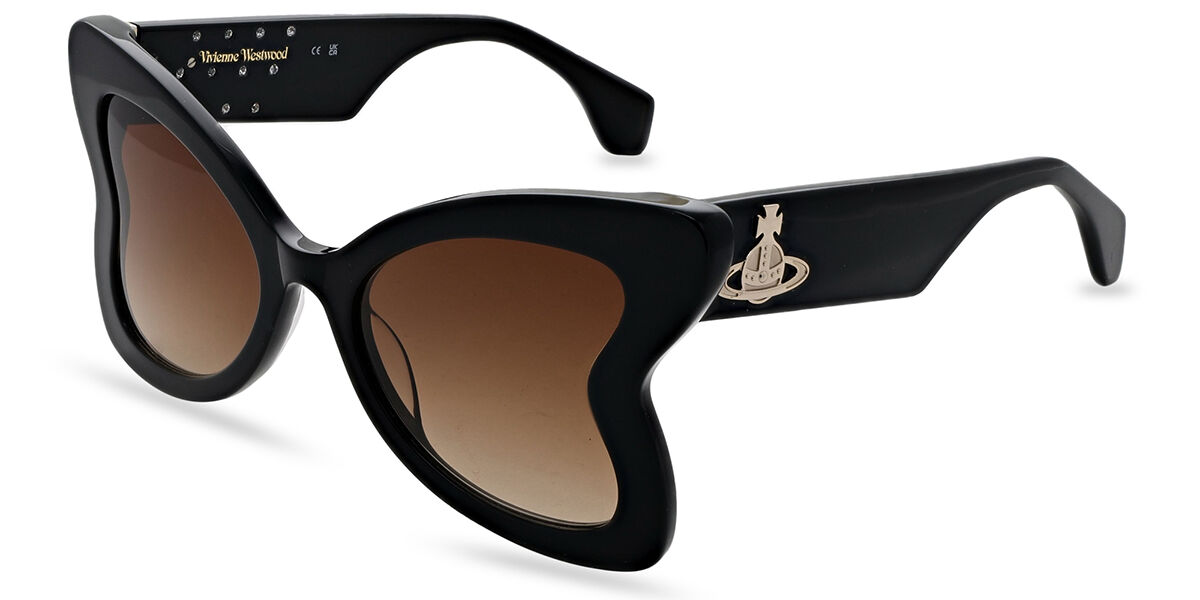Vivienne Westwood Cat-eye Sunglasses – 100% UV Protection & Free