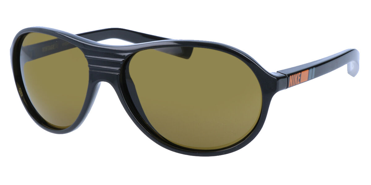 Nike VINTAGE 74 EV0599 009 Oval Black Sunglasses | SmartBuyGlasses US