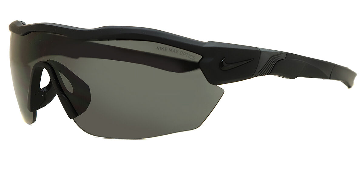 Nike SHOW X3 ELITE L DJ5558 011 Single Lens Matte Black Sunglasses