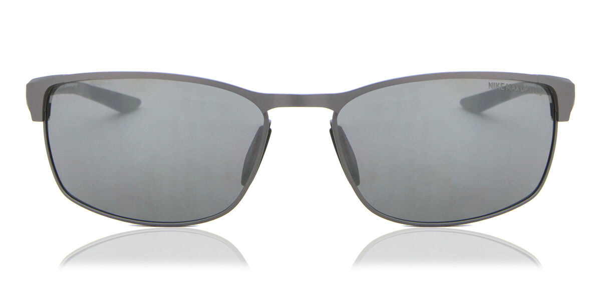 Nike MODERN METAL DZ7364 918 Rectangle Silver Sunglasses