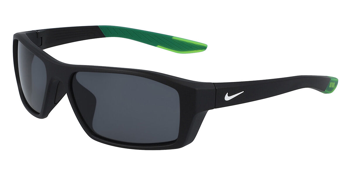 Nike ZEUS RISE N IU4708X 010 Wraparound Matte Black Sunglasses