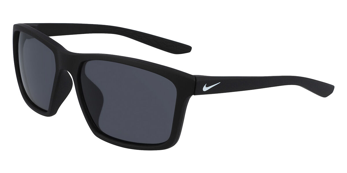 Nike VALIANT N IU4689X 010 Square Matte Black/White Sunglasses