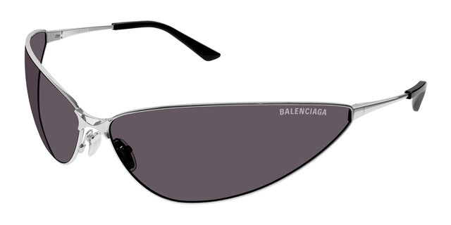 NEW BALENCIAGA BB0315S 004 SILVER UNISEX SUNGLASSES BALENCIAGA EYEWEAR Balenciaga BB0315S Sunglasses | Select Eyewear main image 4