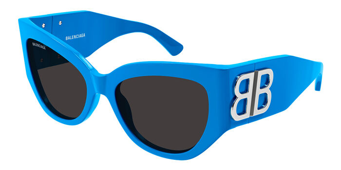 Balenciaga BB0322S 002 Cat Eye Black Sunglasses  display picture 1