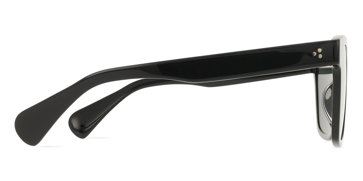 Oliver Peoples OV5444SU Casian 100587 Rectangle Black Sunglasses