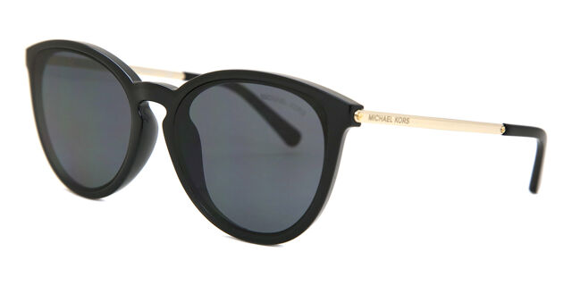 Authentic Michael Kors MK2080U 333281 Polarized Black Brow Sunglasses 56mm Sunglasses Michael Kors Chamonix MK 2080U (333281) MK2080U  main image 2