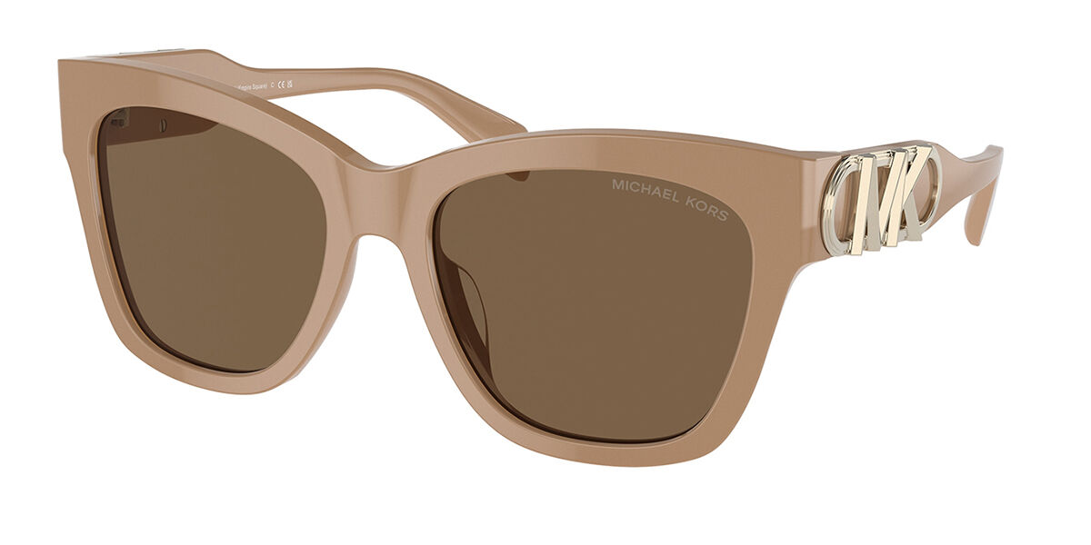 Michael Kors MK2182U EMPIRE SQUARE 355573 Square Solid Camel Brown