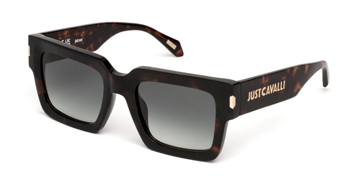 00s Just Cavalli シープレザージャケット lgb kmrii Just Cavalli SJC108 04BL Square Dark Tortoise Sunglasses