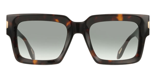 Just Cavalli SJC108 04BL Square Dark Tortoise Sunglasses  display picture 1