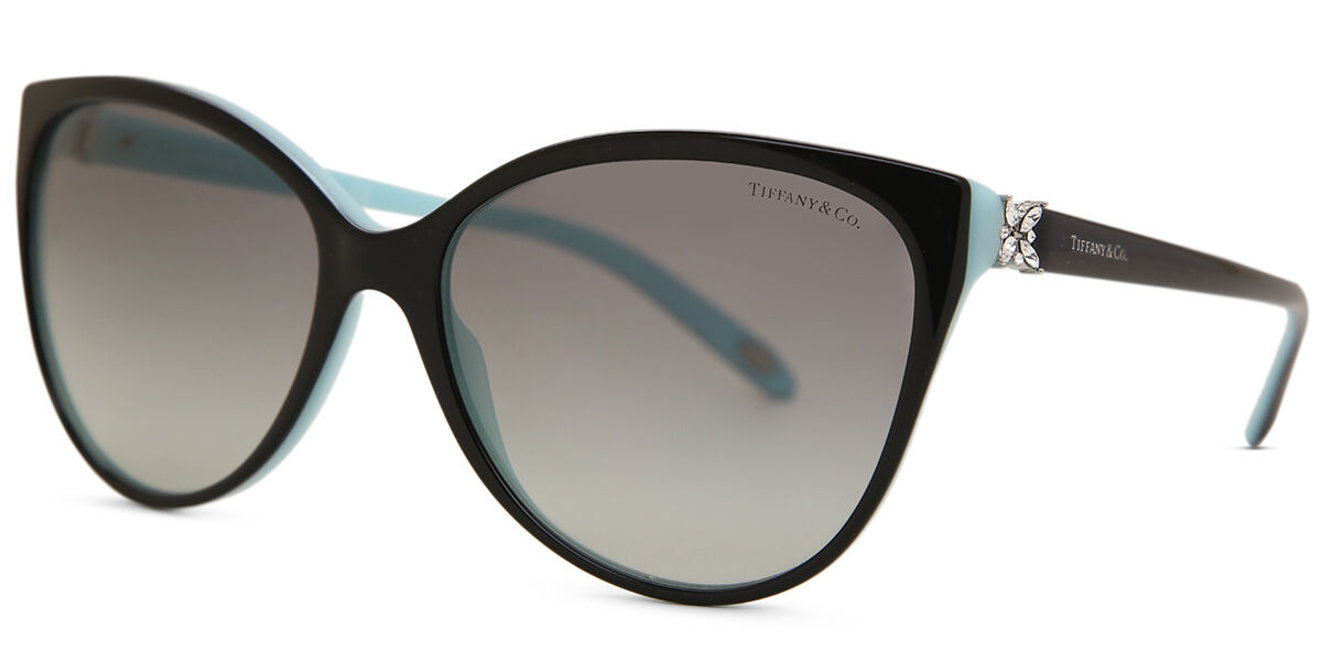 Tiffany & Co. TF4089B Asian Fit 80553C Cat Eye Black/Blue