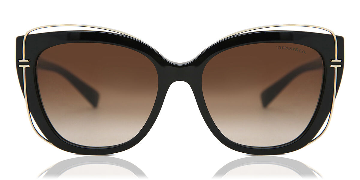 Tiffany & Co. TF4148 80013B Cat Eye Black Sunglasses