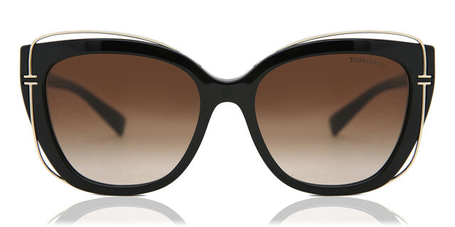 Tiffany & Co. TF4148 80013B Cat Eye Black Sunglasses 