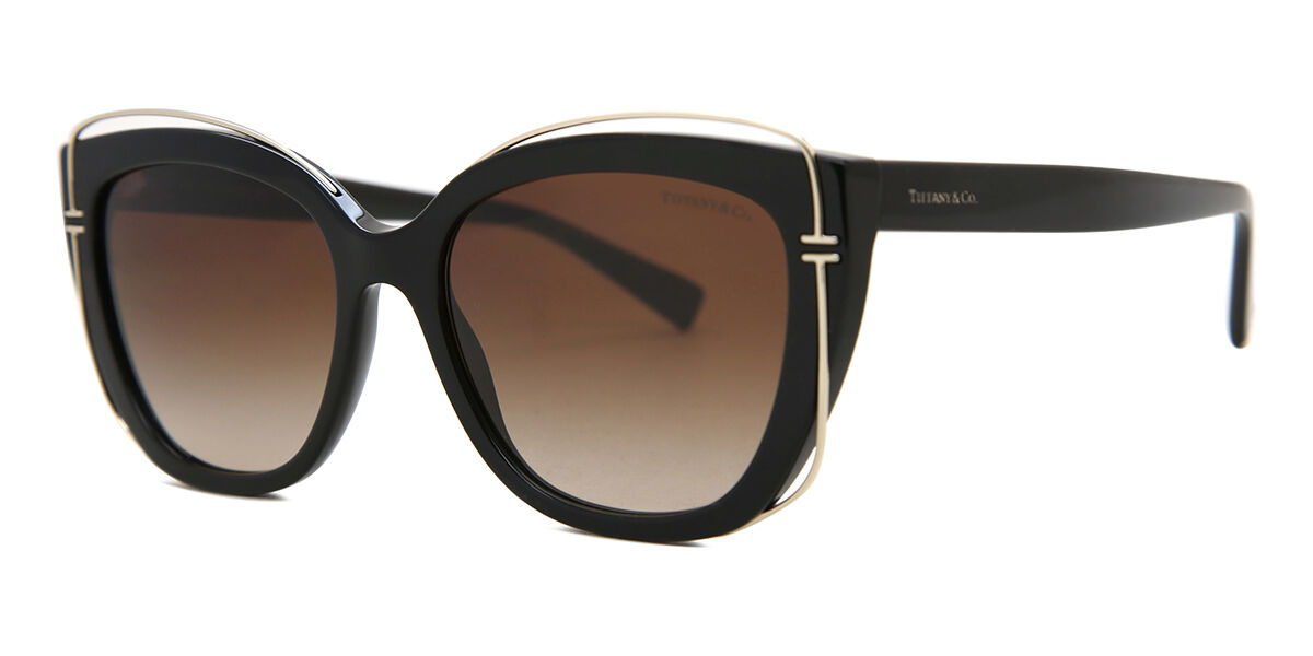 Tiffany & Co. TF4148 80013B Cat Eye Black Sunglasses
