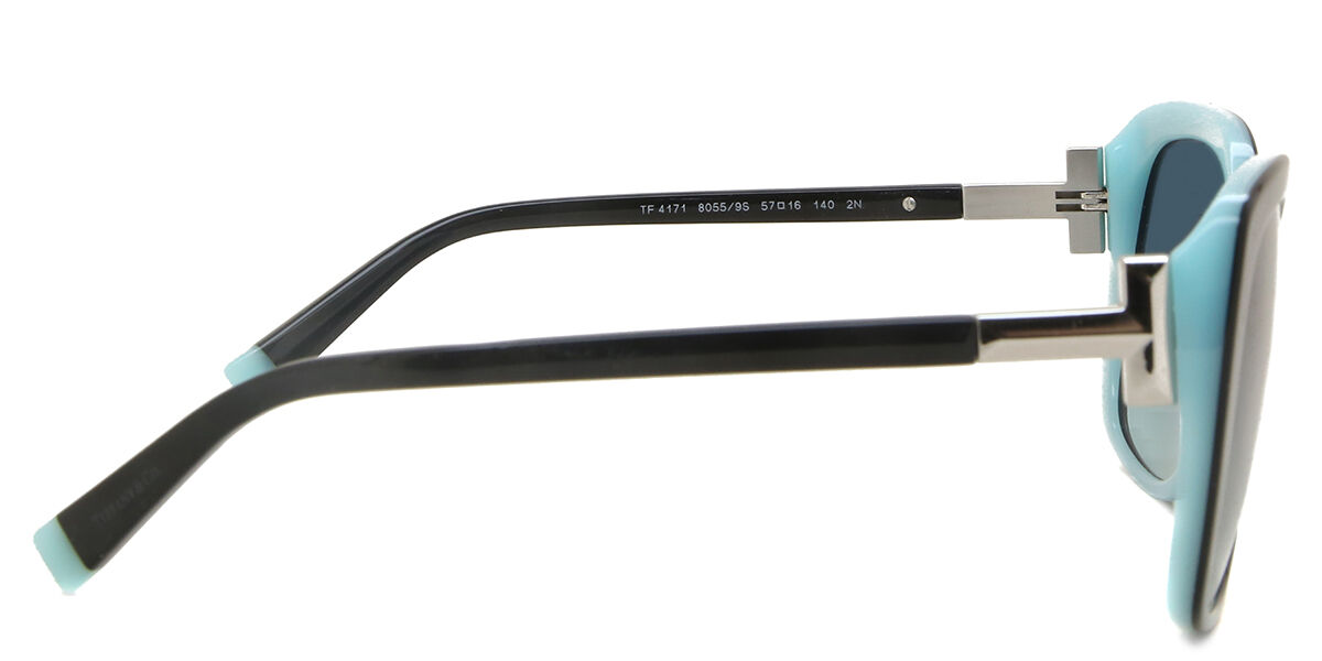 Tiffany & Co. TF4171 80559S Butterfly Shiny Black Sunglasses