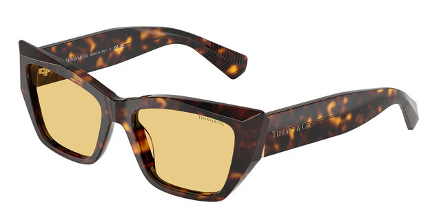 Tiffany & Co. TF4230 8015/7 Cat Eye Tortoise Sunglasses  display picture 2