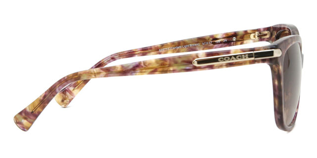 COACH HC8132 (L109) 528713 (Confetti Light Brown) 57•17•135 COACH SUNGLASSES Coach L109 HC8132 5287/13 Sunglasses - US main image 4
