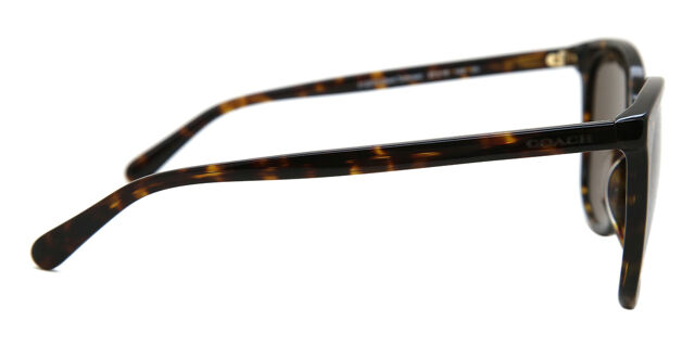 Coach HC8271U L1101 512073 Square Dark Tortoise Sunglasses  display picture 1