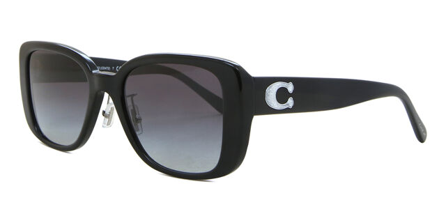Coach HC8352 CD472 50028G Butterfly Black Sunglasses 
