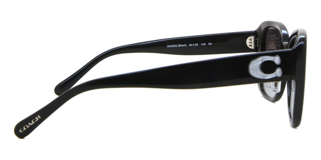 Coach Blue butterfly style Sunglasses with Dark Lenses style HC8352 Coach HC8352 CD472 50028G Butterfly Black Sunglasses  main image 3