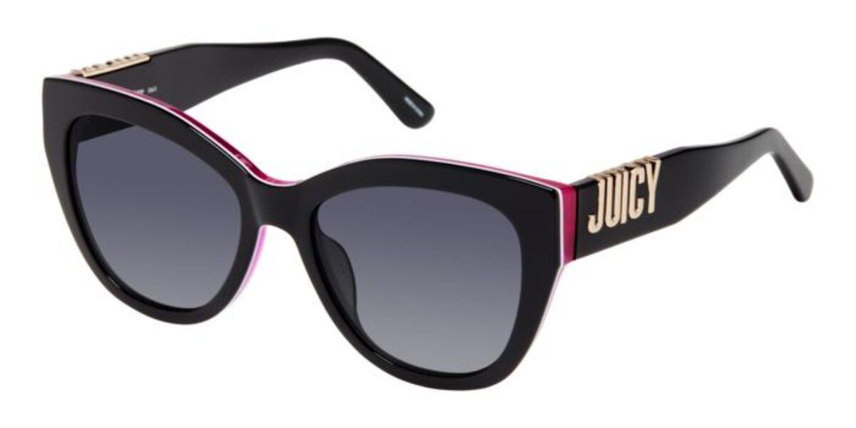 Juicy Couture JU 639/G/S 3MR/9O Cat Eye Black On Burgundy