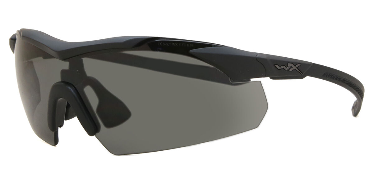 Wiley X VAPOR 2.5 COMM. 3552 Single Lens Black Sunglasses