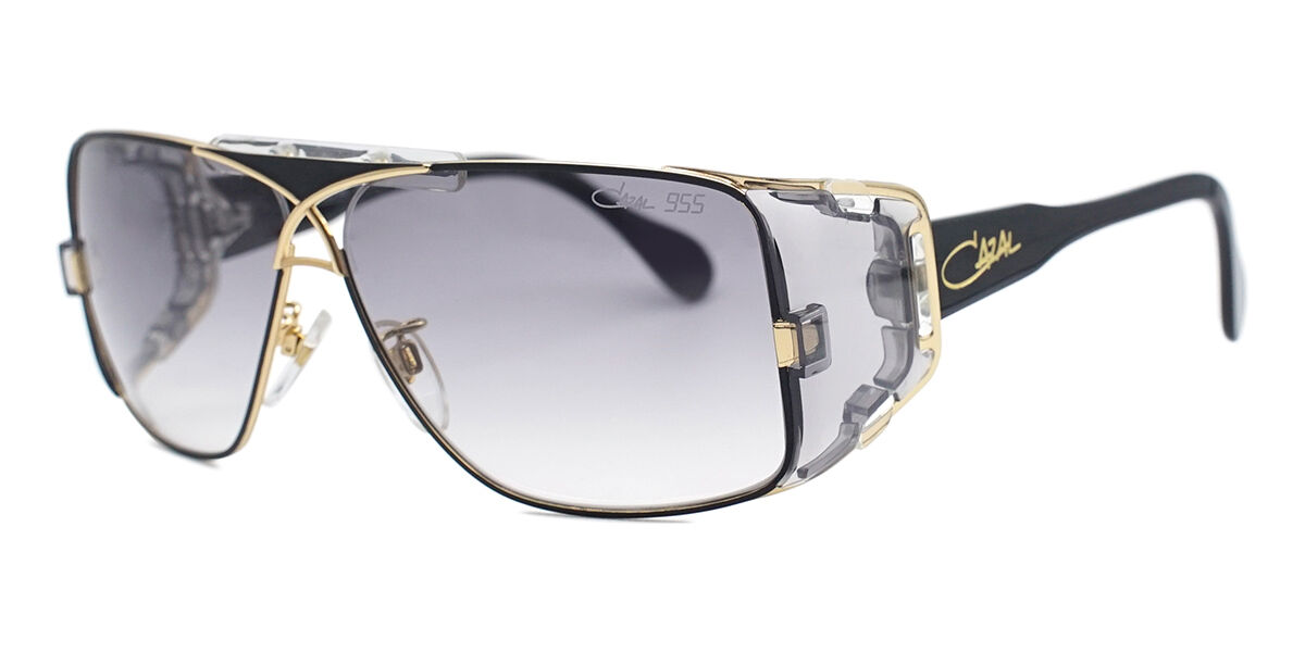 Cazal 955 302 Pilot Black Sunglasses | SmartBuyGlasses US