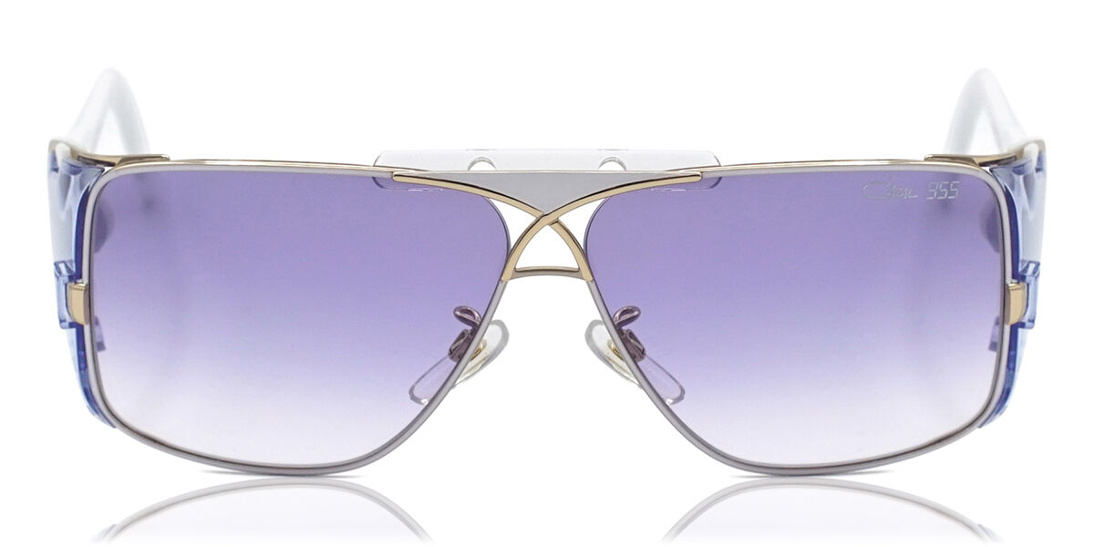 Cazal 955 332 Pilot White Sunglasses | SmartBuyGlasses US