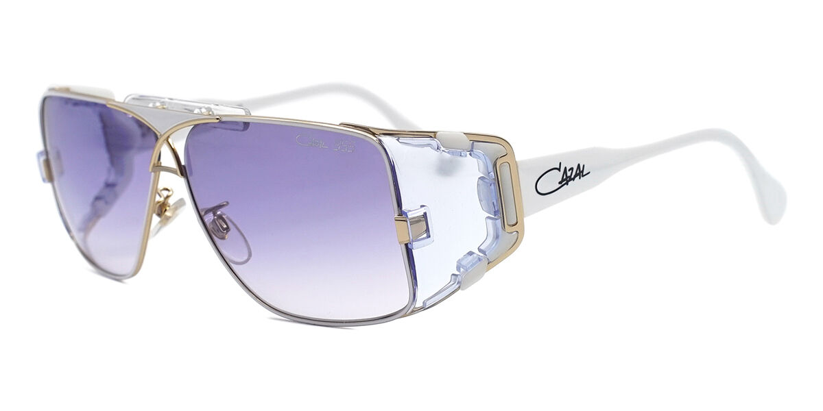 Cazal 955 332 Pilot White Sunglasses | SmartBuyGlasses US