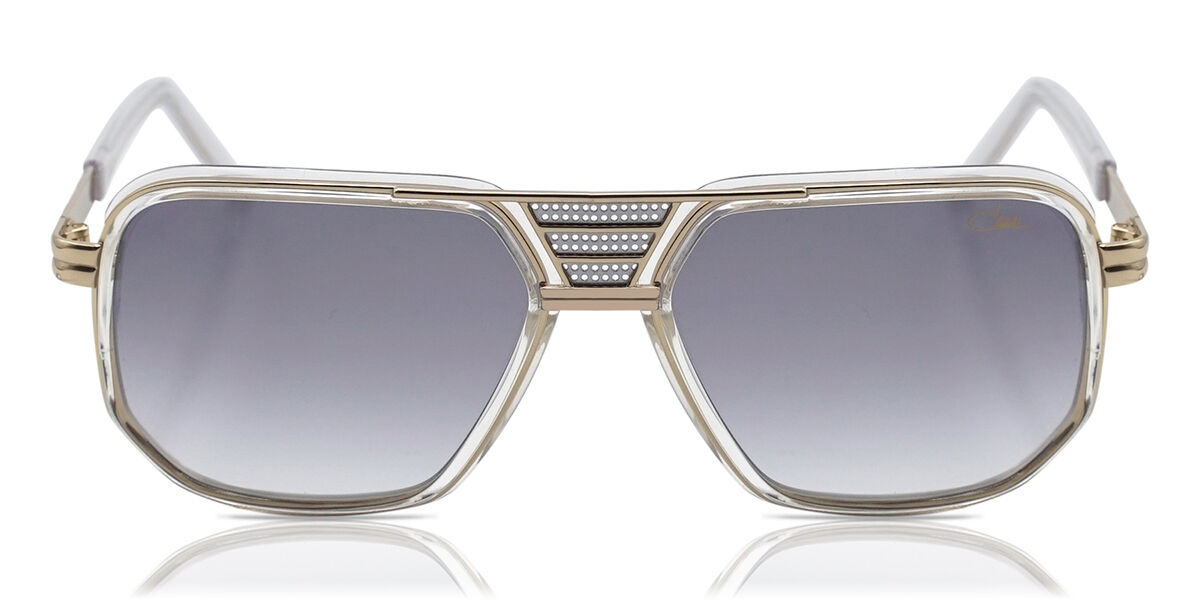 Cazal 666 003 Pilot Crystal Gold Sunglasses | SmartBuyGlasses US