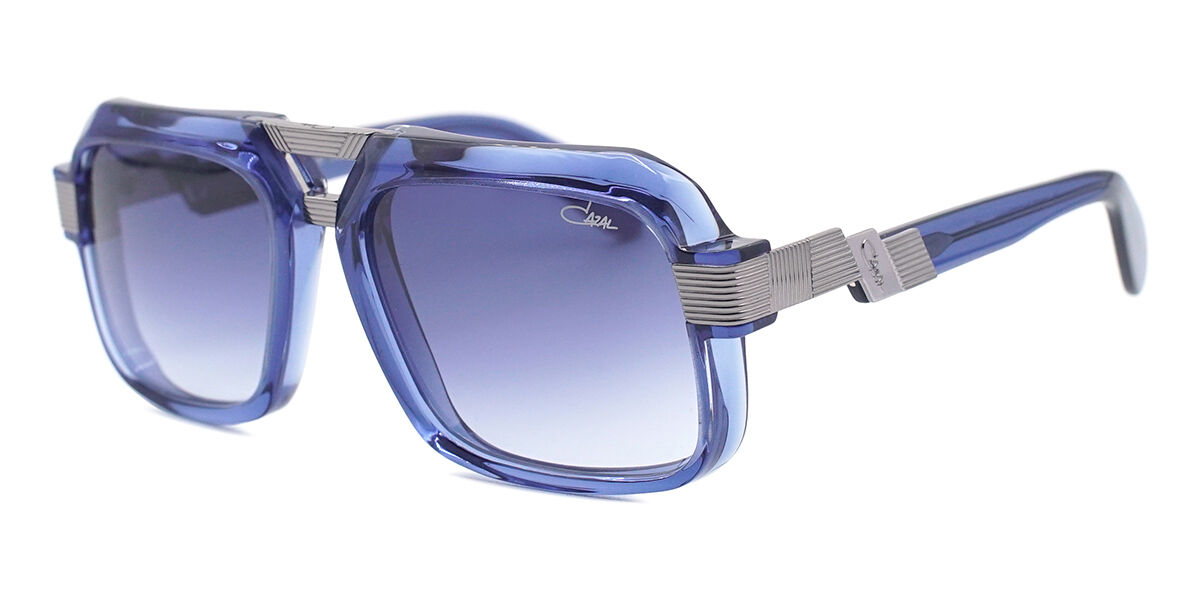 Cazal 669 002 Pilot Night Blue Gunmetal Sunglasses