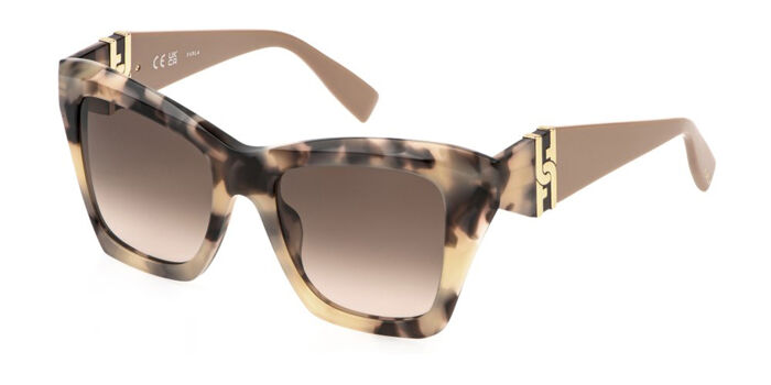 Furla SFU598V 0A39 Cat Eye Rose Gold Pink Tortoise  display picture 1