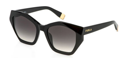 Furla Geometric Sunglasses – 100% UV Protection & Free  display picture 2
