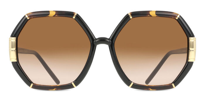 Brand New Tory Burch Sunglasses Burgundy’s and Gold Retail $980 Tory Burch TY6119 Sunglasses | FramesDirect.com main image 4