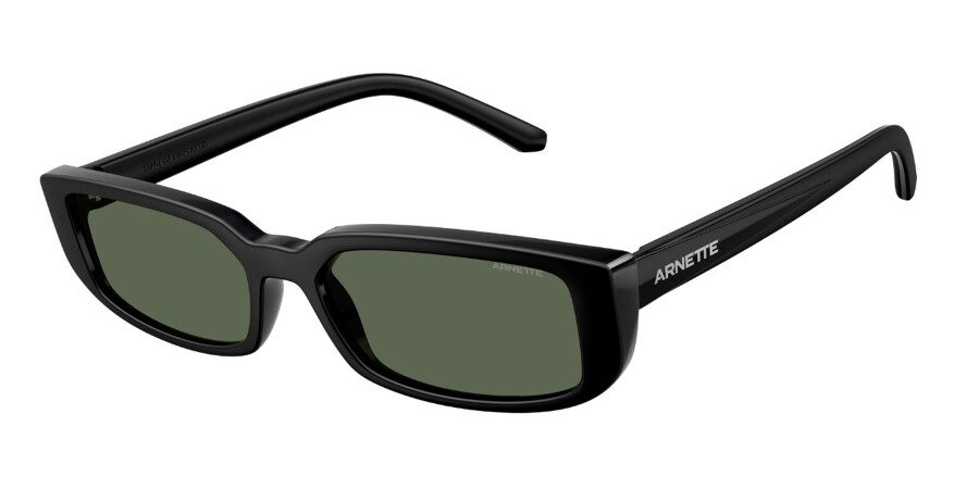 Arnette AN4348 Jet 275871 Rectangle Matte Black Sunglasses ...