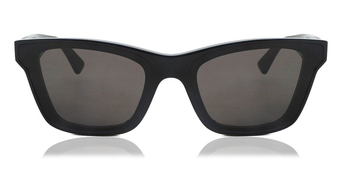 Bottega Veneta BV1119S 001 Square Black Sunglasses