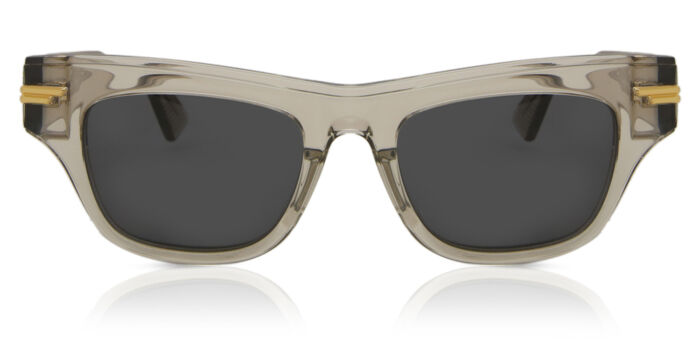 Bottega Veneta BV1122S 007 Cat Eye Transparent Orange  display picture 1