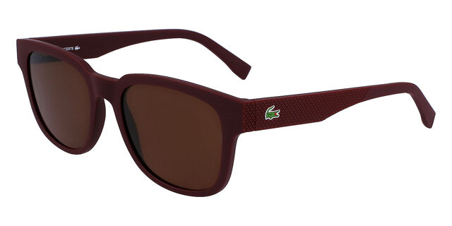 Lacoste L982S 600 Square Red Sunglasses | SmartBuyGlasses US display picture 1