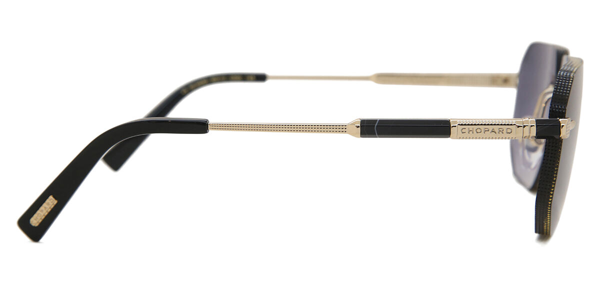 Chopard SCHG50 0300 Square Total Glossy Rose Gold Sunglasses