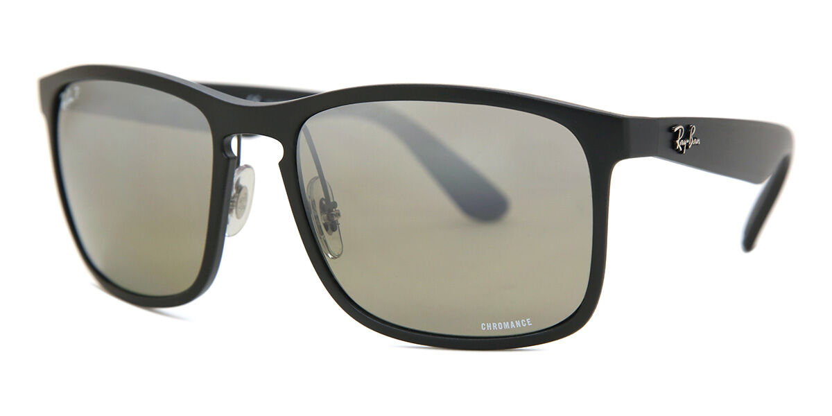 Ray-Ban RB4264 Chromance Polarized 601S5J Square Black Sunglasses