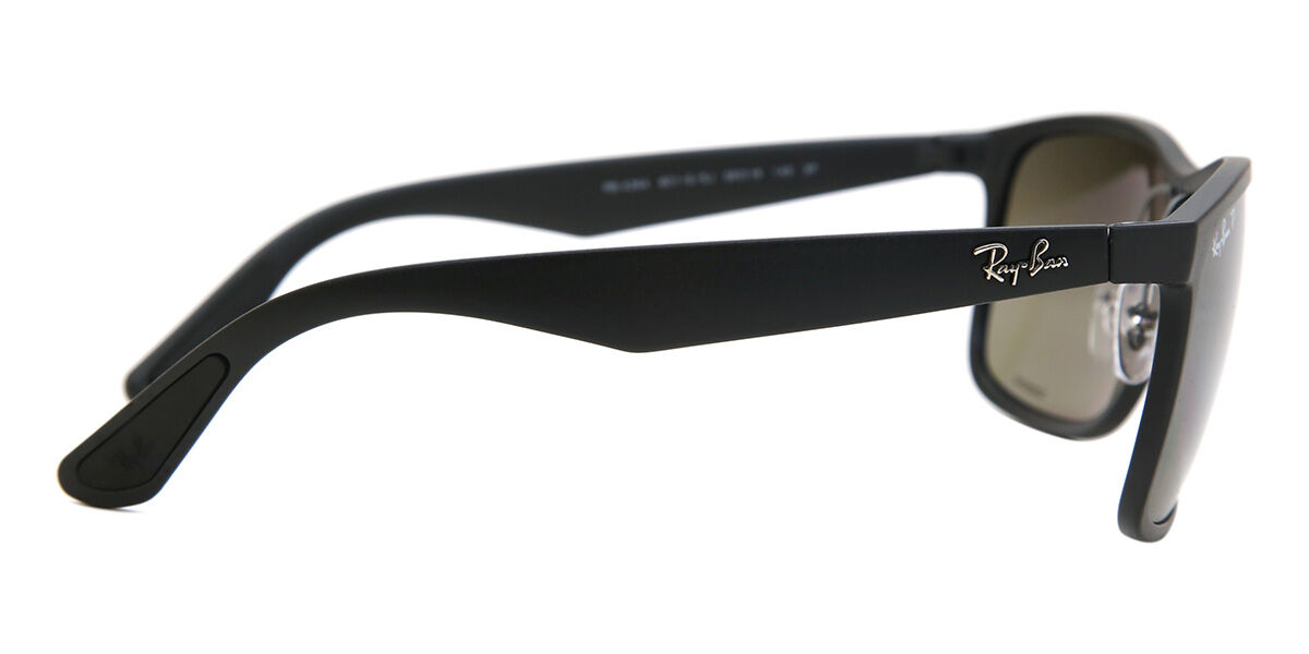 Ray-Ban RB4264 Chromance Polarized 601S5J Square Black Sunglasses