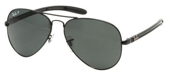 Ray-Ban RB8307 Aviator Carbon Fibre Polarized 002/N5 Aviator Black