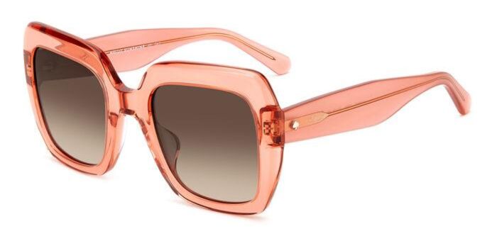 Kate Spade Naomi/S PJP/9O Square Transparent Blue Sunglasses  display picture 2