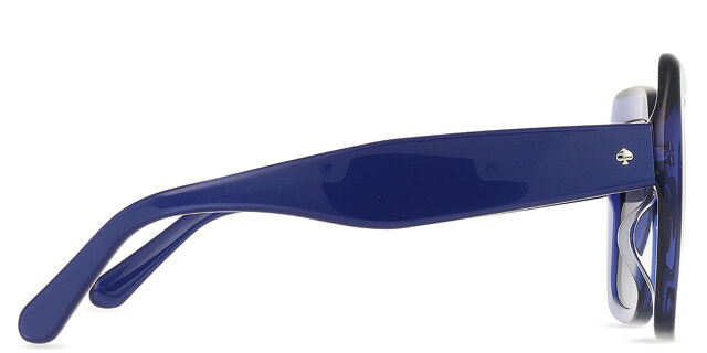 Kate Spade Naomi Blue Square Sunglasses NEW Kate Spade sunglasses NAOMI/S WOMAN 52/24/140 PJP BLUE  main image 3