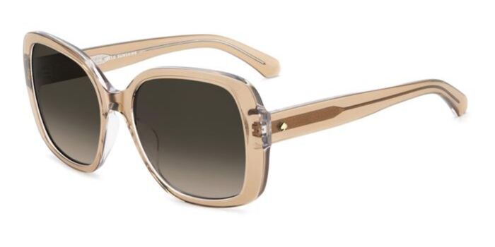 Kate Spade Wilhemina/S FWM/M2 Square Transparent Nude Beige  display picture 2